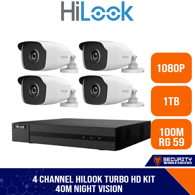 Hilook 4 hot sale channel dvr