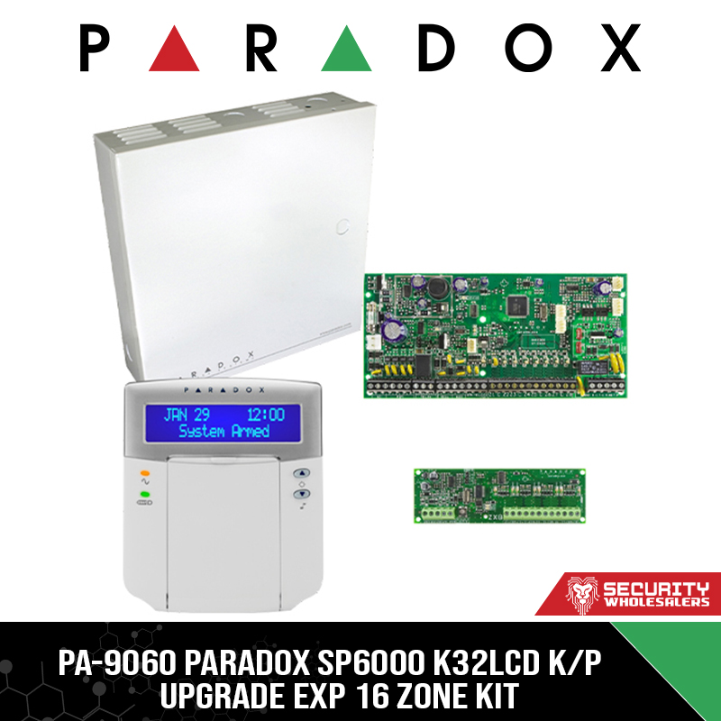 PA-9060 PARADOX SP6000 K32LCD KP UPGRADE EXP 16 ZONE KIT