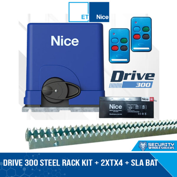 DRIVE 300 STEEL RACK KIT + 2xTX4 + SLA BAT