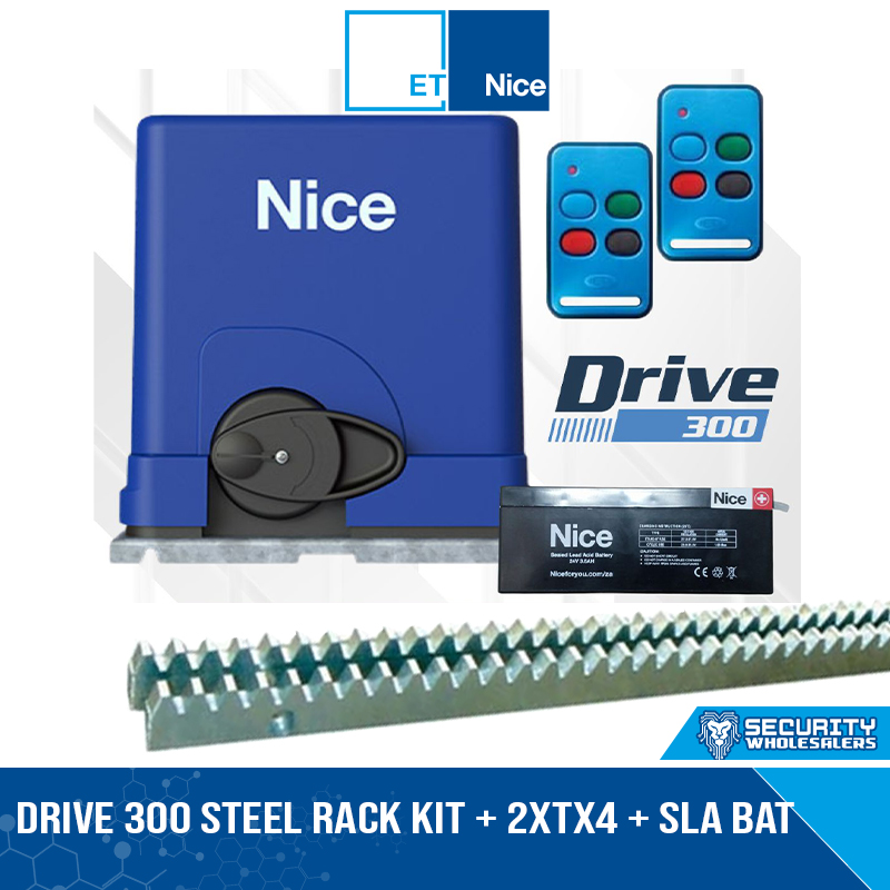 DRIVE 300 STEEL RACK KIT + 2xTX4 + SLA BAT