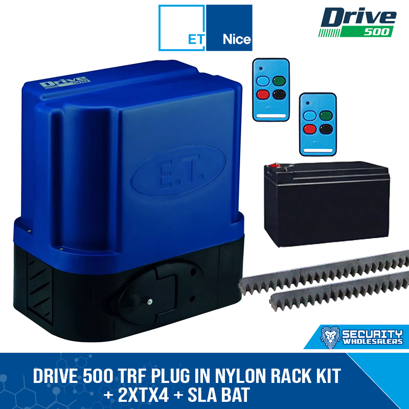 DRIVE 500 TRF PLUG IN NYLON RACK KIT + 2xTX4 + SLA BAT