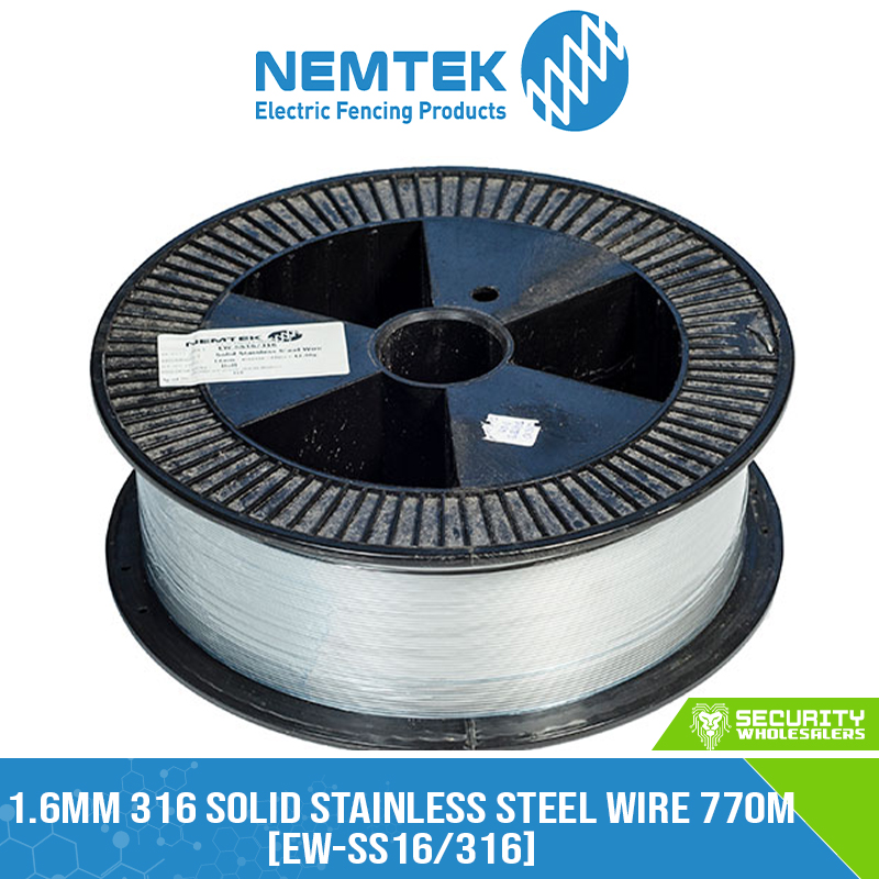 1.6mm 316 Solid Stainless Steel Wire 770m