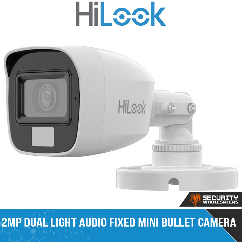 2MP Dual Light Audio Fixed Mini Bullet Camera