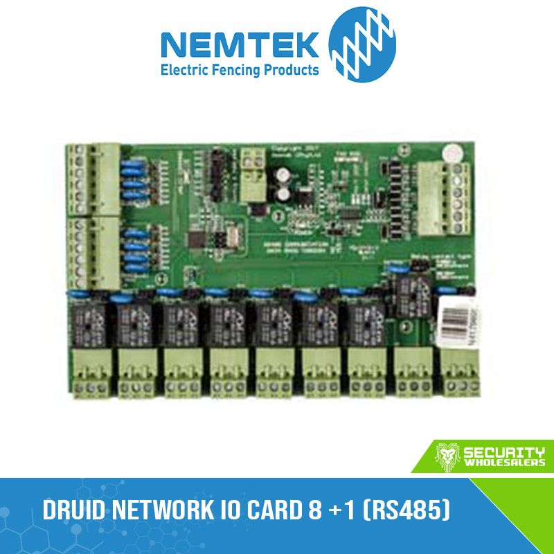 Druid Network IO Card 8 +1 (RS485)