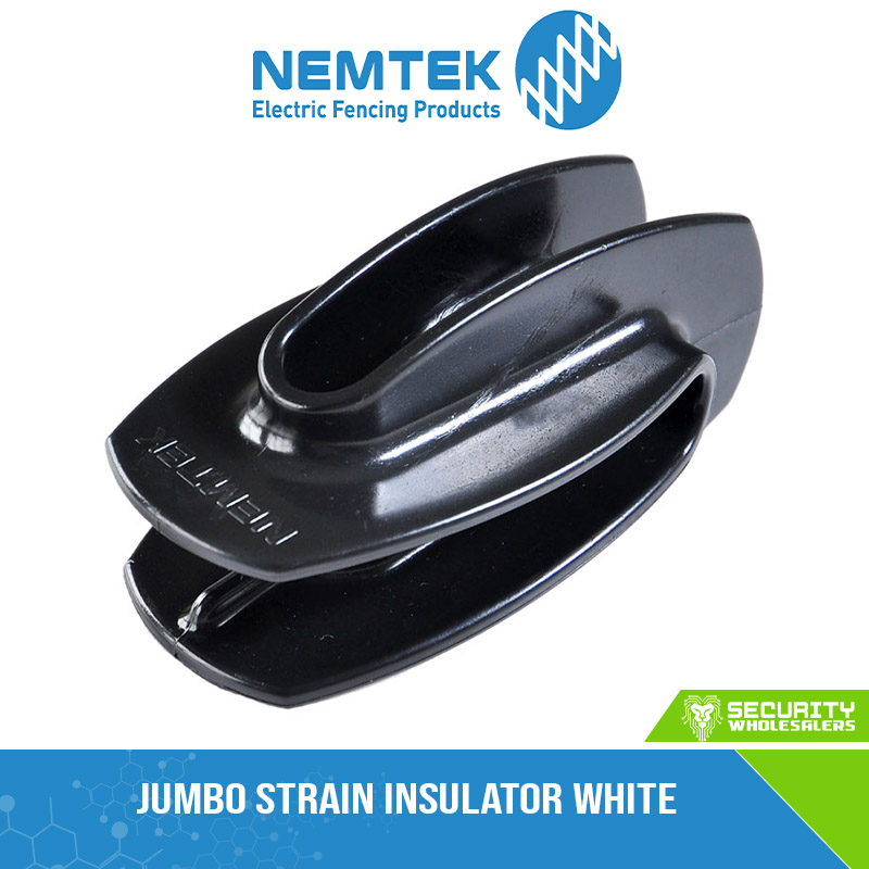 Jumbo Strain Insulator White