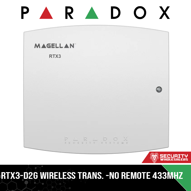 RTX3-D2G WIRELESS TRANS. -NO REMOTE 433MHz
