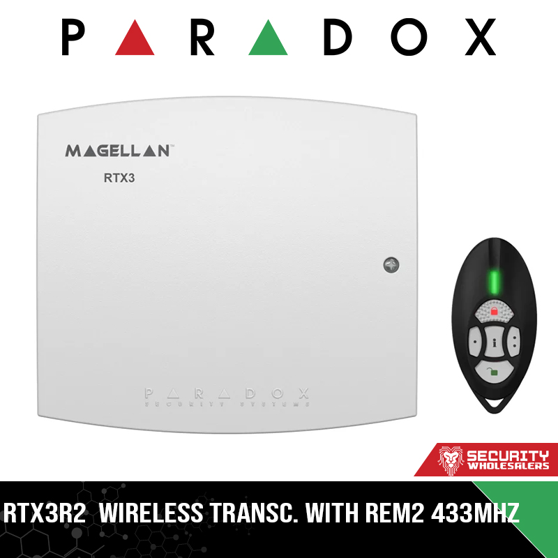 RTX3R2 WIRELESS TRANSC. WITH REM2 433MHZ