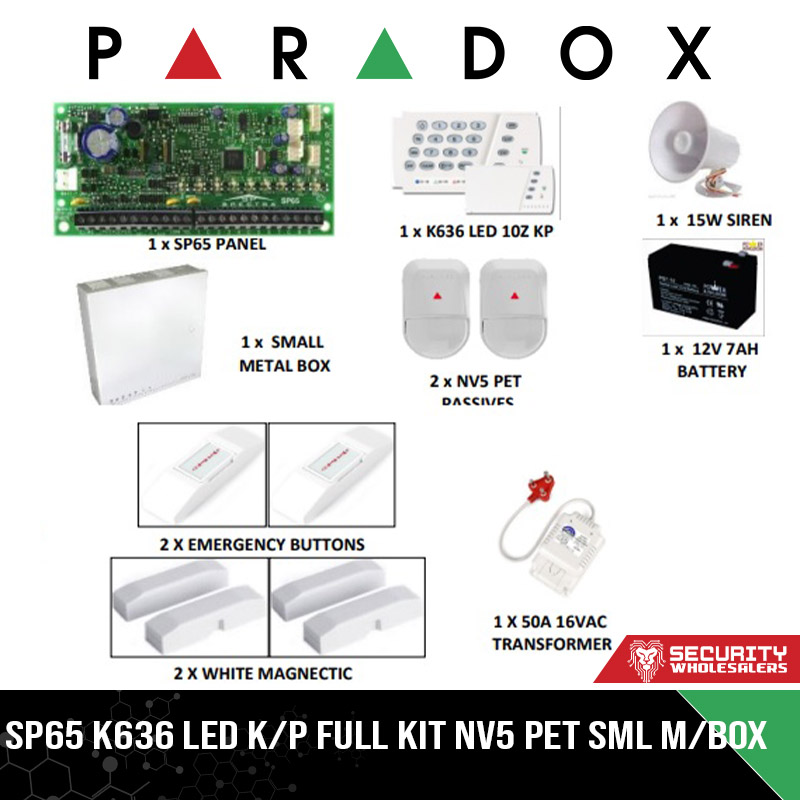 SP65 K636 LED KP FULL KIT NV5 PET SML MBOX