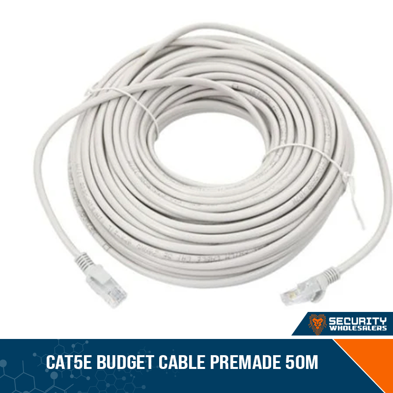 CAT5E BUDGET CABLE PREMADE 50m