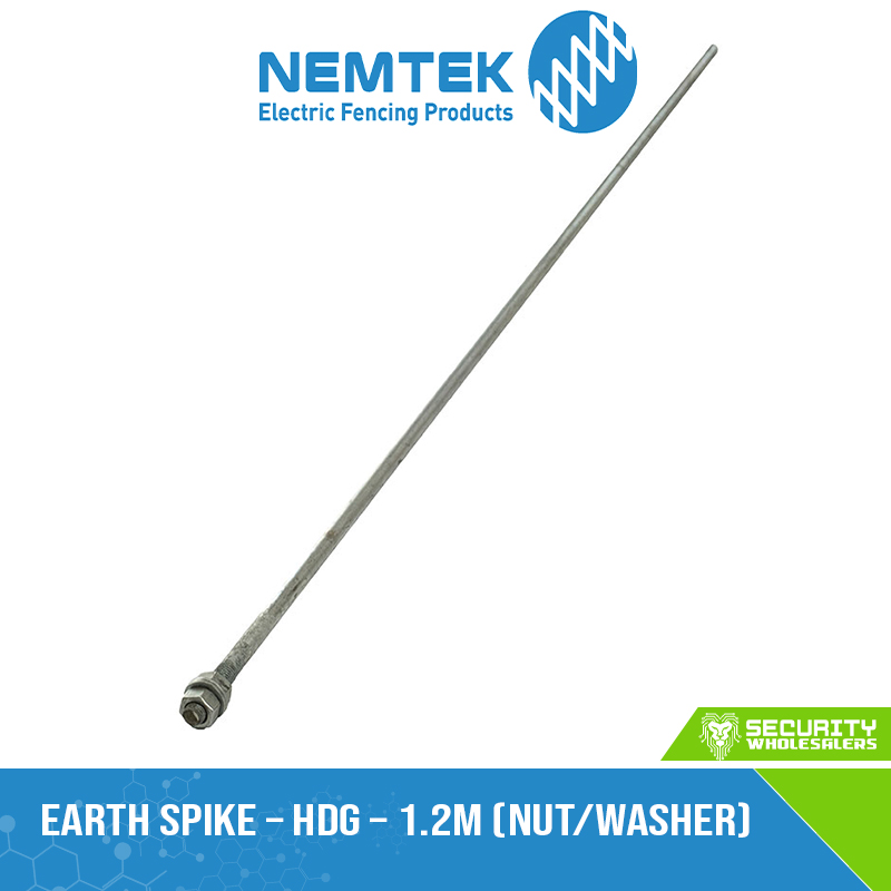 Earth Spike – HDG – 1.2m (nut-washer)