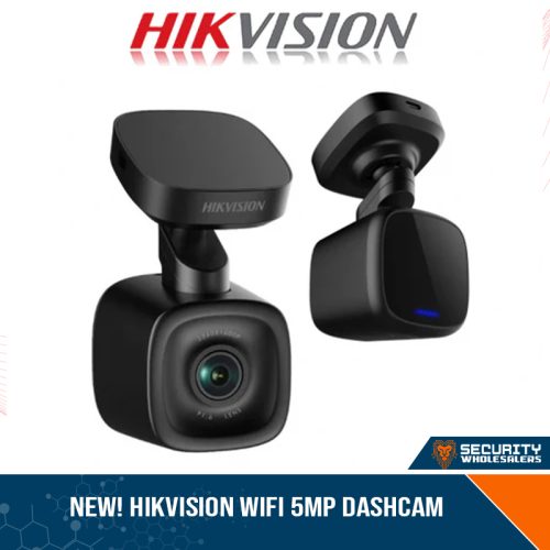 NEW! Hikvision WiFi 5MP dashcam, GPS | includes 64GB memory card