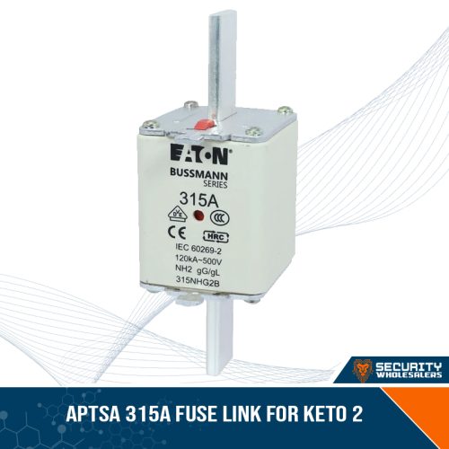 NHG2B-FUSE-315A | APTSA 315A fuse link for KETO 2, Overcurrent Protection for Inverter-battery Systems, Recommended for 12kW Low Voltage(48V) Inverters