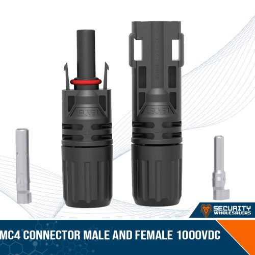 MC4 CONNECTOR MALE AND FEMALE 1000VDC