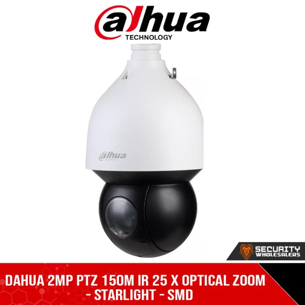 Dahua 2MP PTZ 150m IR 25 x Optical Zoom - Starlight - SMD