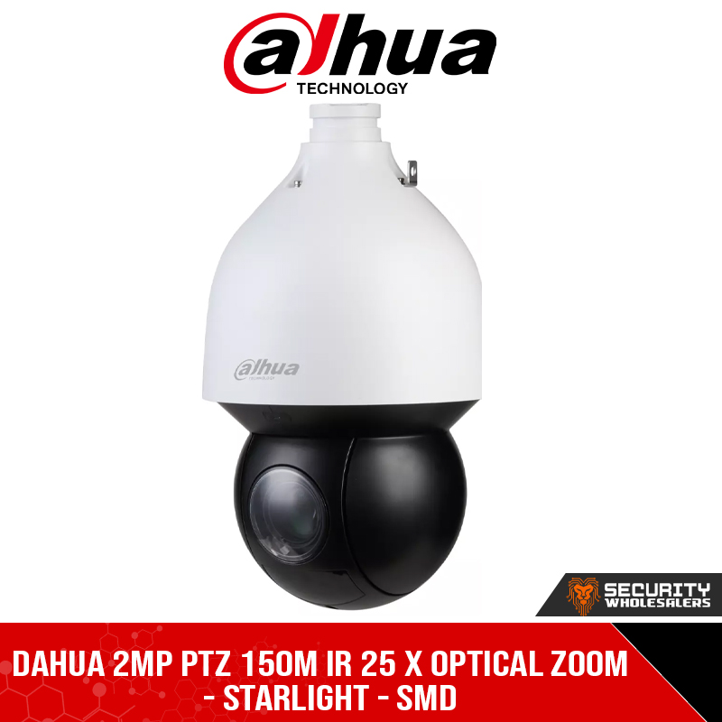 Dahua 2MP PTZ 150m IR 25 x Optical Zoom - Starlight - SMD