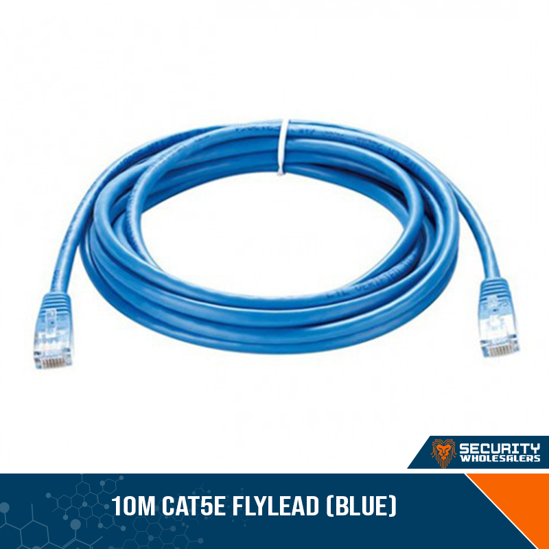 10m CAT5e Flylead (Blue)