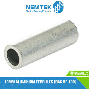 10mm Aluminium Ferrules (bag of 100) [EA-F10AFT]