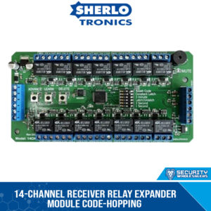 14-Channel Receiver Relay Expander Module Code-Hopping