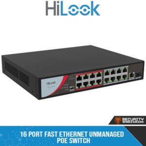 16 Port Fast Ethernet Unmanaged POE Switch (POE022)
