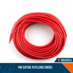 1m CAT6 Flylead (Red)