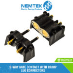2-Way Gate Contact with brass cable connectors[EA-SGC13]