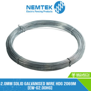 2.0mm Solid Galvanised Wire HDG 2069m [EW-G2.00HG]