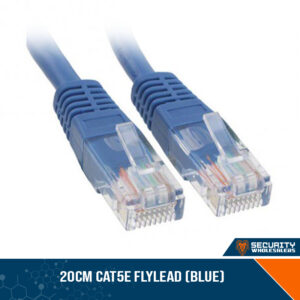 20cm CAT5e Flylead (Blue)