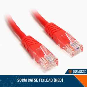 20cm CAT5e Flylead (Red)
