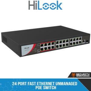 24 Port Fast Ethernet Unmanaged POE Switch (POE023)
