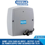 3A_LITHIUM - 3Amp 110V/240V AC Input - Output 13,8V DC Power Supply Unit designed for 7A/H Lithium Batteries (Note: The Battery Is Not Supplied)