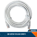 3m CAT5e Flylead (Grey)