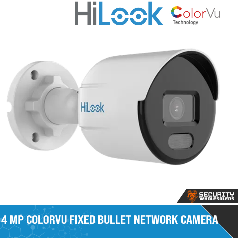 4 MP ColorVu Fixed Bullet Network Camera (HIL030-VUH-IPC-B149HA-LU)