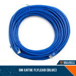 5m CAT6e Flylead (Blue)