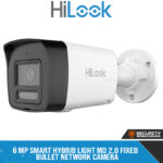 6 MP Smart Hybrid Light MD 2.0 Fixed Bullet Network Camera (HIL098-IPC-B160HA-LUF/SL)