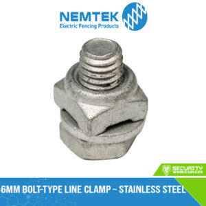 6mm Bolt-type Line Clamp – Stainless Steel [EA-LC6/SS]