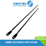 750mm Stay Bracket with Lug HDG [EST/L/HDL]