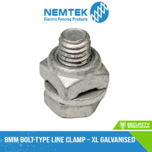 8mm Bolt-type Line Clamp – XL Galvanised [EA-LC8/D]