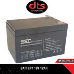 BATTERY 12V 12AH