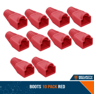 BOOTS 10 PACK RED