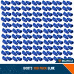 BOOTS 100 PACK BLUE