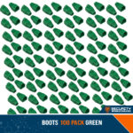 BOOTS 100 PACK GREEN