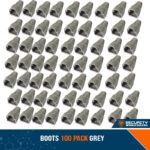 BOOTS 100 PACK GREY