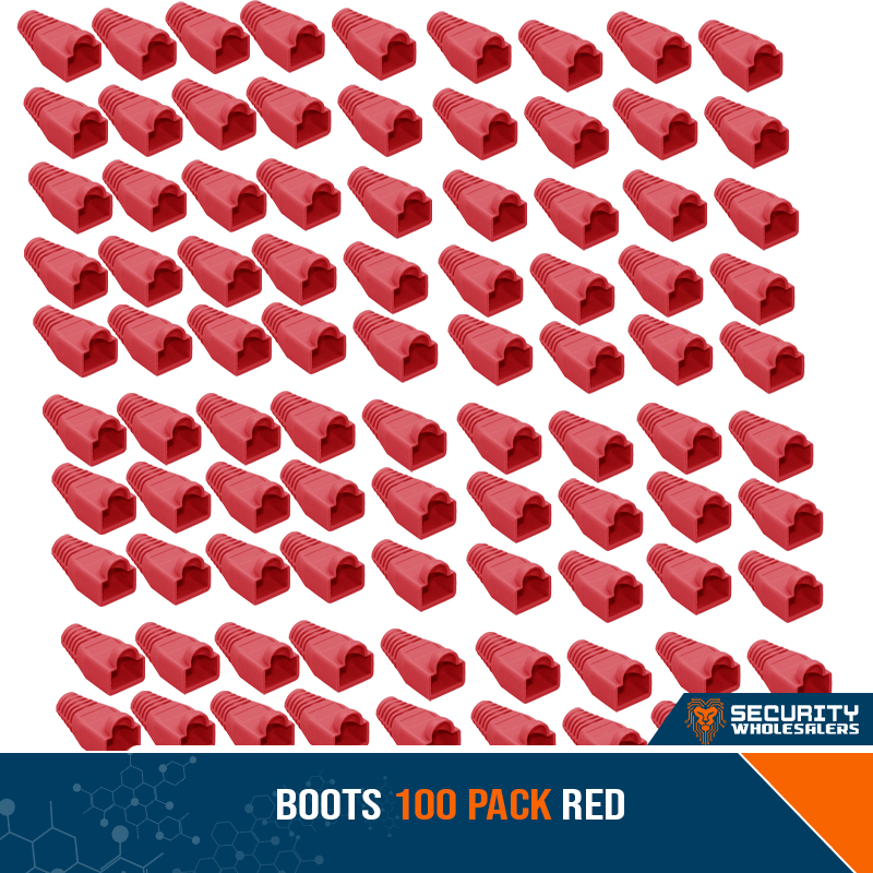 BOOTS 100 PACK RED