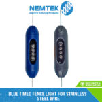Blue Timed Fence light for stainless steel wire [SR-FL/TL/SS]