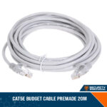 CAT5E BUDGET CABLE PREMADE 20m