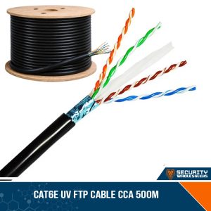 CAT6e CCA FTP UV 500m