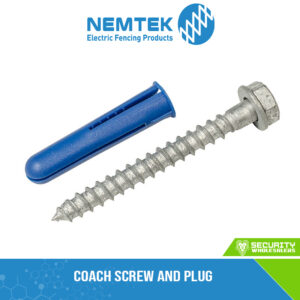 Coach Screw and Plug(BOX OF 50) [EA-CSSET/HD]