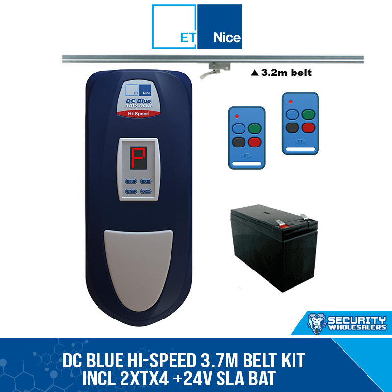 DC BLUE HI-SPEED 3.7M BELT KIT INCL 2xTx4 + 24V SLA BAT