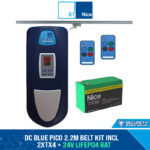 DC BLUE PICO 2.2M BELT KIT INCL 2xTX4 + 24V LiFePO4 BAT