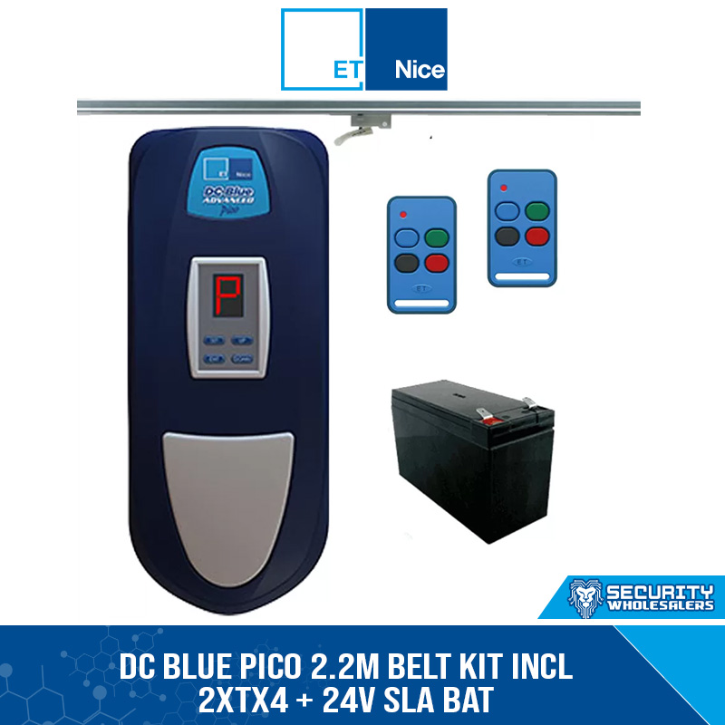 DC BLUE PICO 2.2M BELT KIT INCL 2xTX4 + 24V SLA BAT